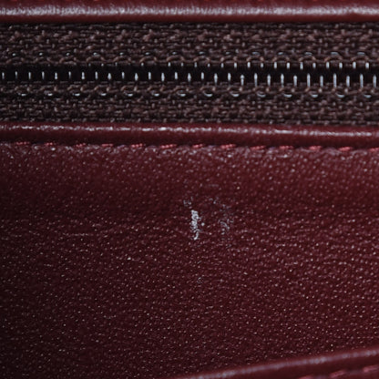 Chanel Felt Quilted Paris-Hamburg Charms Mini Rectangular Flap Dark Navy 10 of 11