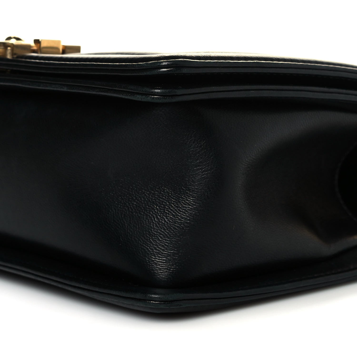 Chanel Lambskin Quilted Medium Boy Flap Black 10 of 12