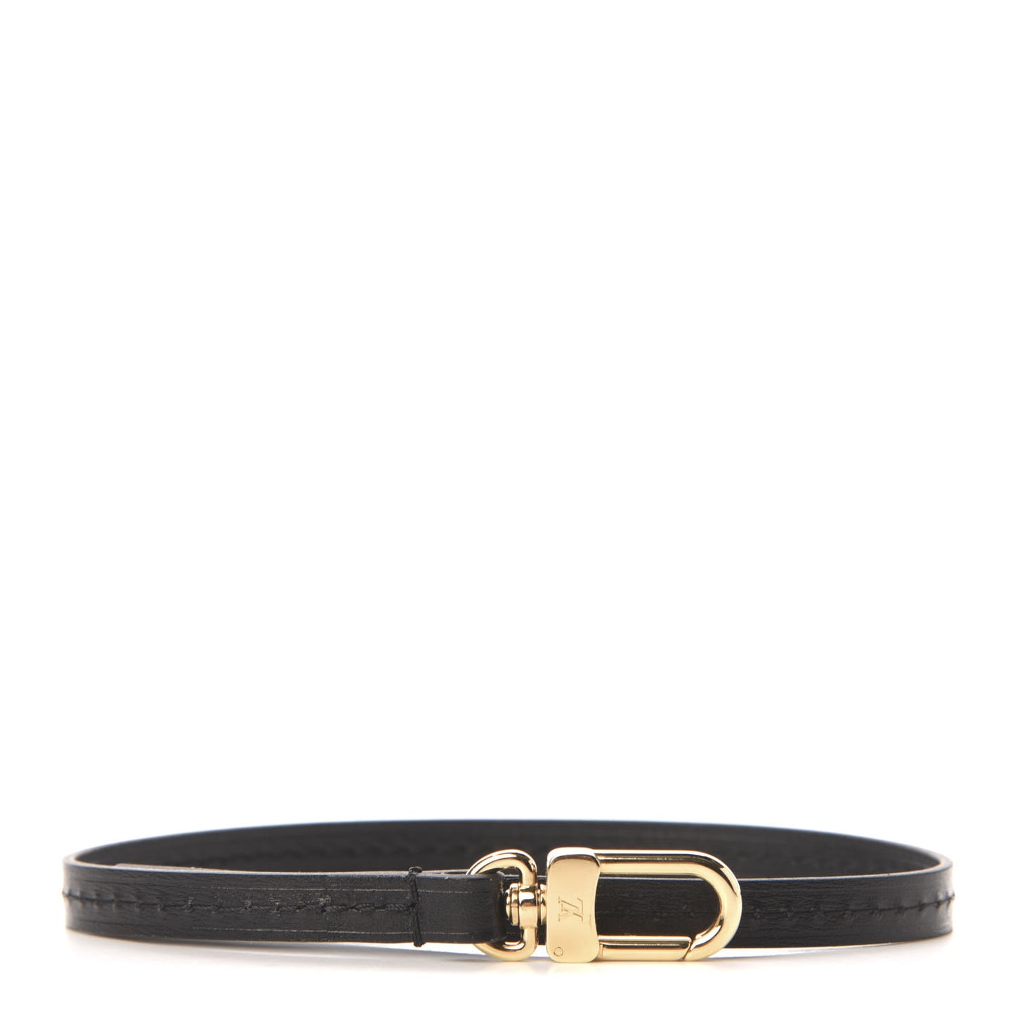 Calfskin Pochette Accessories Strap Brown