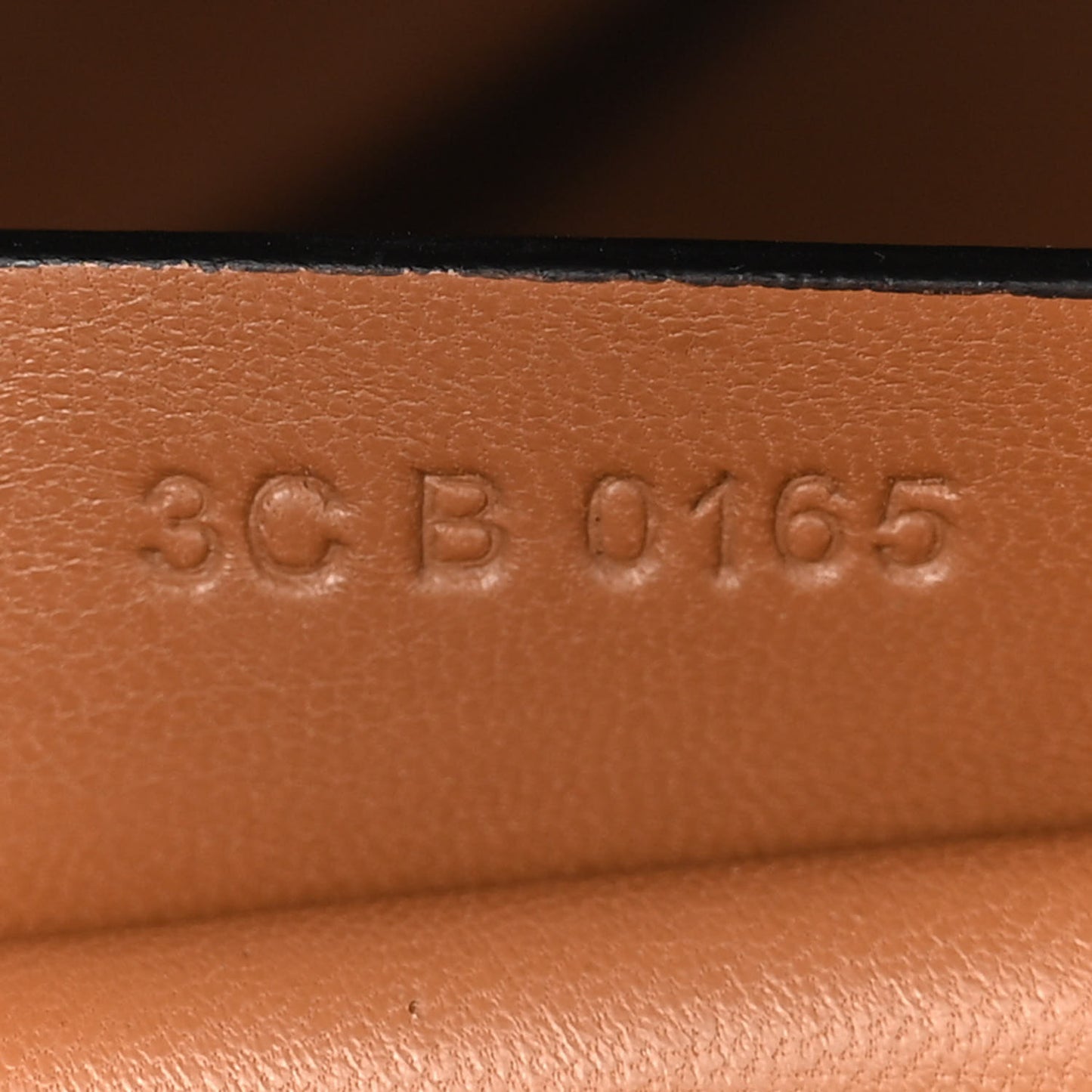 Calfskin Contrast Topstitch Small Antigona Cognac