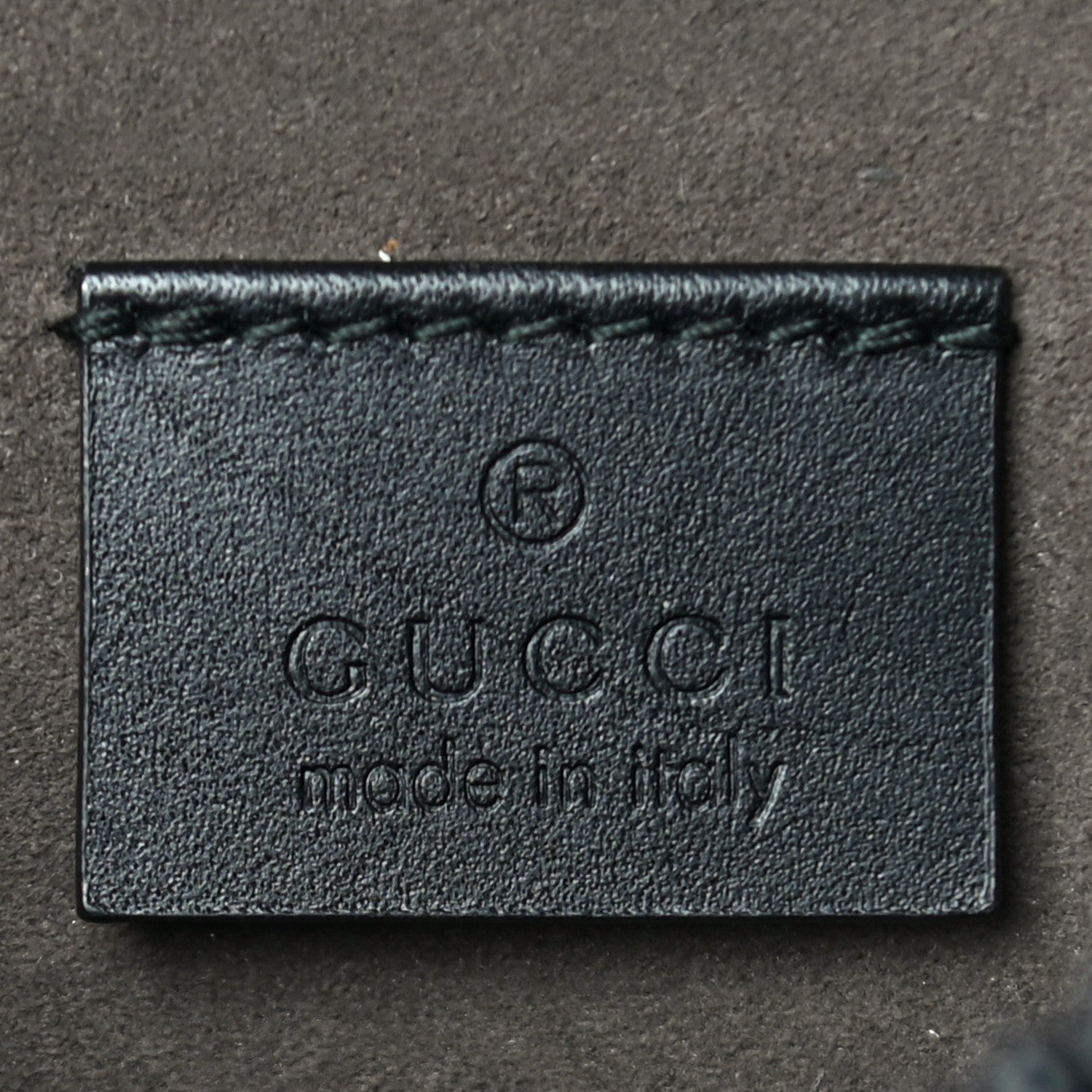 Gucci GG Supreme Monogram Belt Bag Black 6 of 11