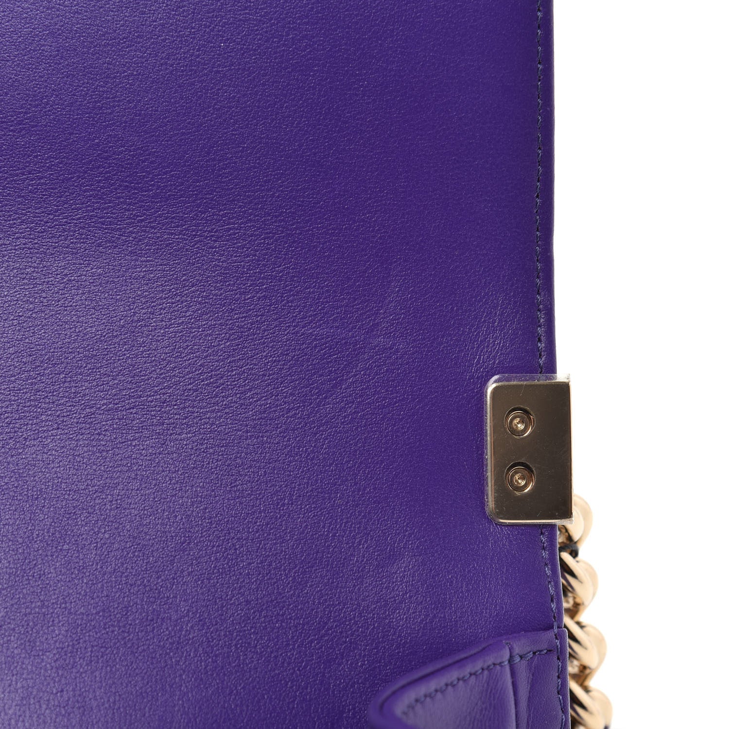 Chanel Calfskin Quilted Small Boy Flap Purple 11 of 12