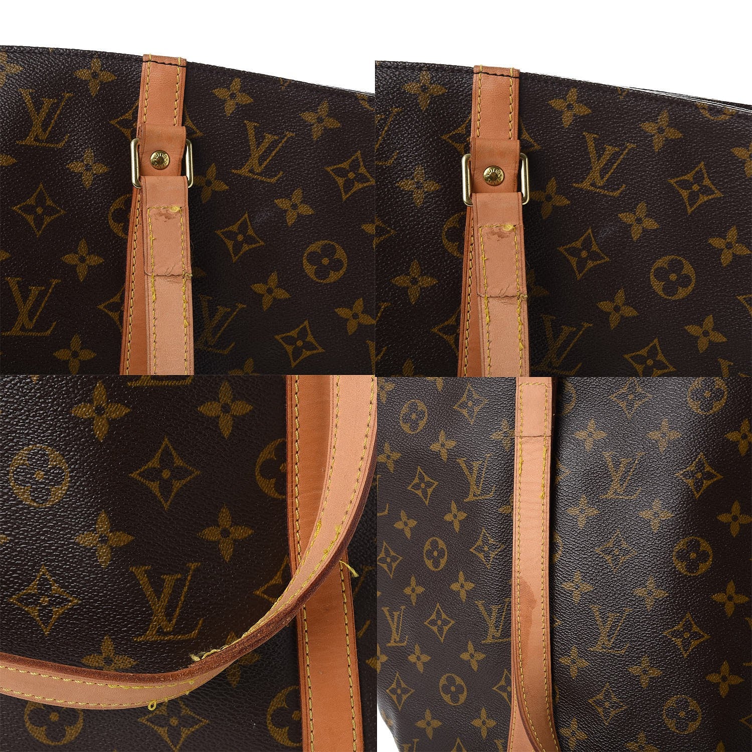 Louis Vuitton Monogram Sac Shopping Tote 9 of 11