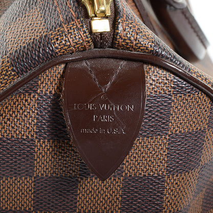 Louis Vuitton Damier Ebene Speedy 30 7 of 7