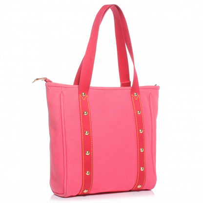 Louis Vuitton Toile Antigua Cabas MM Pink 3 of 12