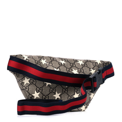 Gucci GG Supreme Monogram Stars Childrens Belt Bag 2 of 12