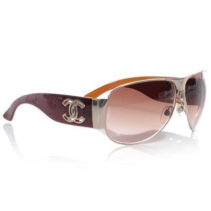 Chanel CC Aviator Sunglasses 4153 3 of 5
