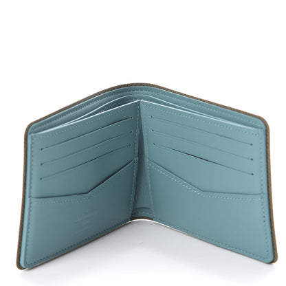 Louis Vuitton Monogram Outdoor Slender Wallet Pacific Blue 5 of 6