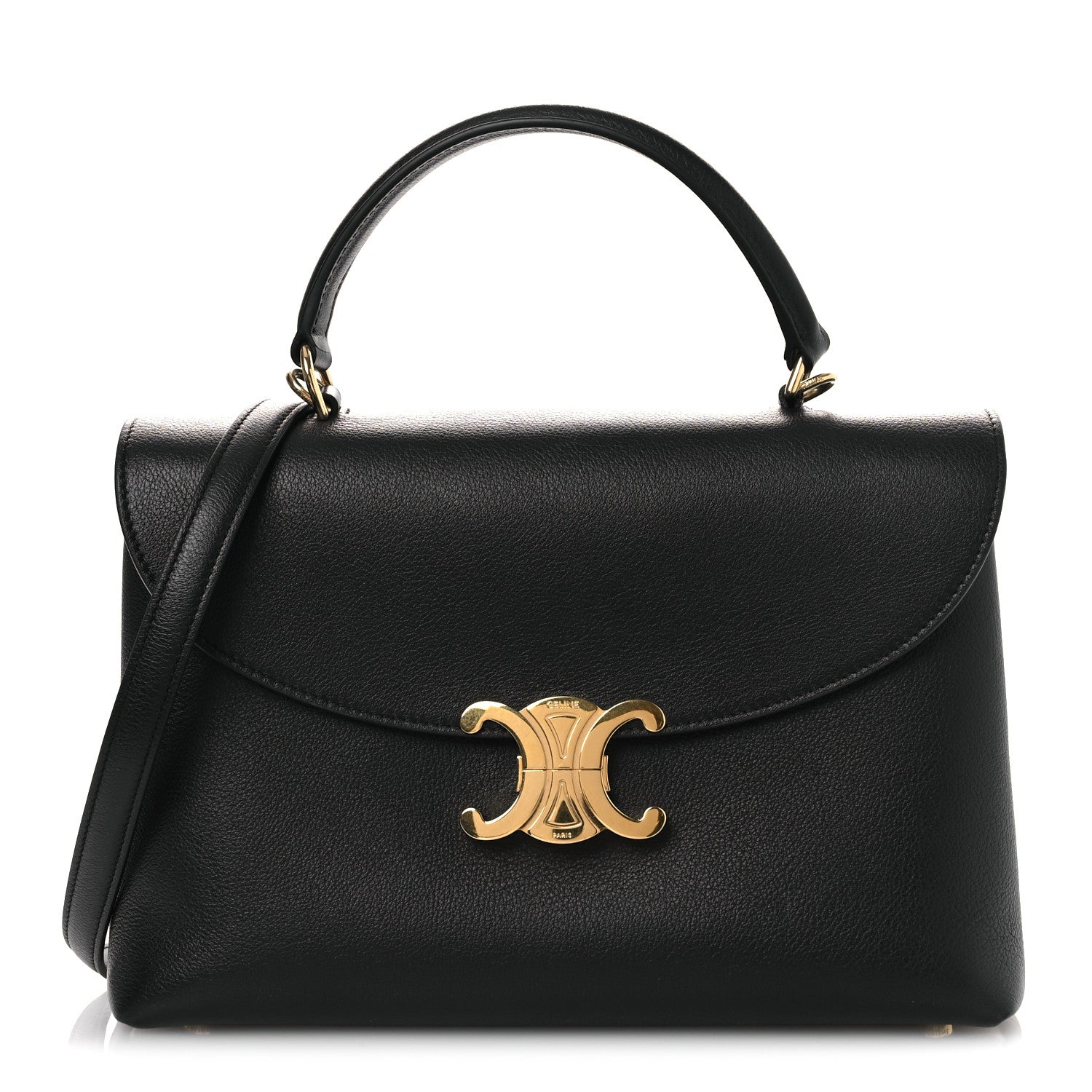 Celine Supple Calfskin Medium Nino Black 1 of 11