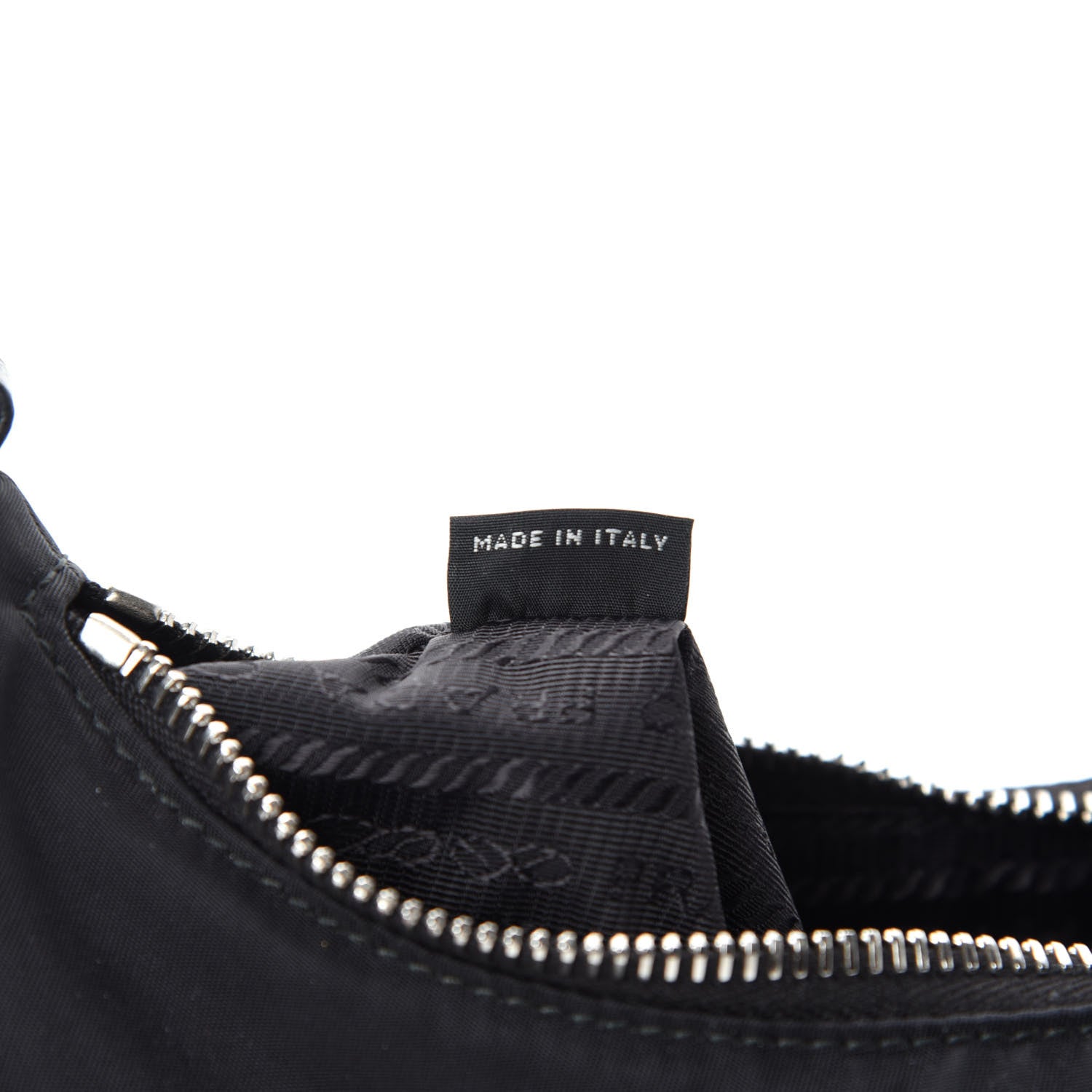 Prada Nylon Re-Edition 2005 Shoulder Bag Black 9 of 12
