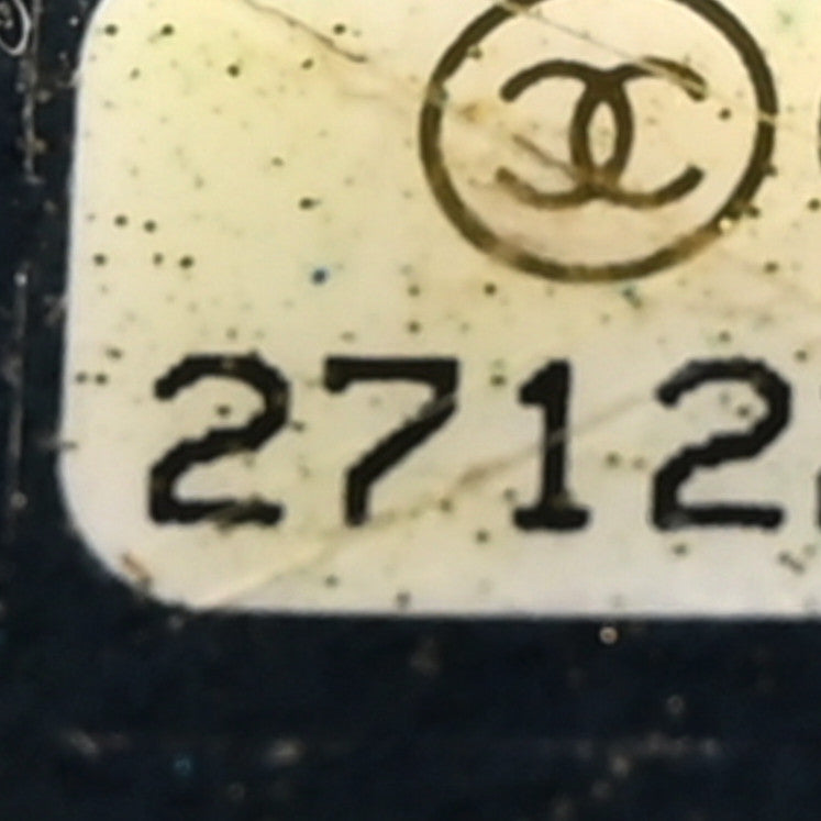 Tweed CC Mania Flap Bag Black Red White