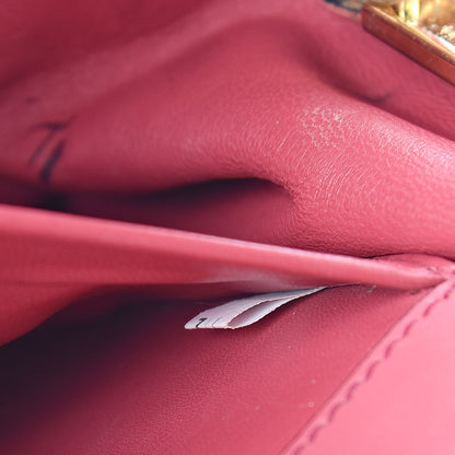 Prada Saffiano City Calf Light Frame Bag Peonia 7 of 18