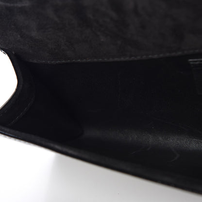 Gucci Patent Microguccissima Small Broadway Clutch Black 9 of 10