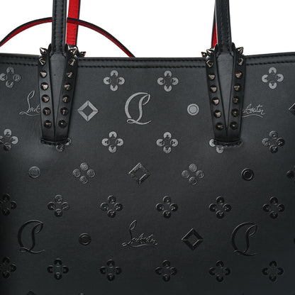 Christian Louboutin Calfskin Loubinthesky East West Cabata Tote Black 9 of 12