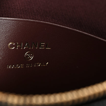 Chanel Caviar Quilted Purse With Chain Black 6 of 11