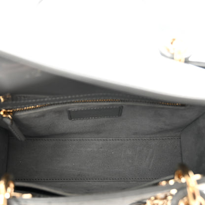 Christian Dior Patent Cannage Small Lady Dior Grey 5 of 9