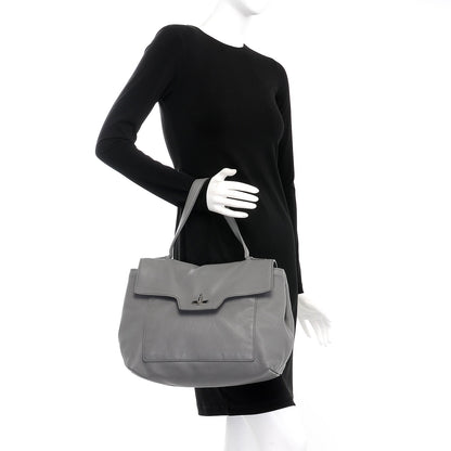 Prada Toro Top Handle Flap Satchel Marmo 2 of 8