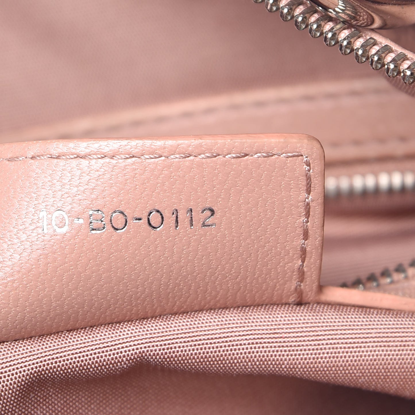 Lambskin Cannage Granville Polochon Bois de Rose