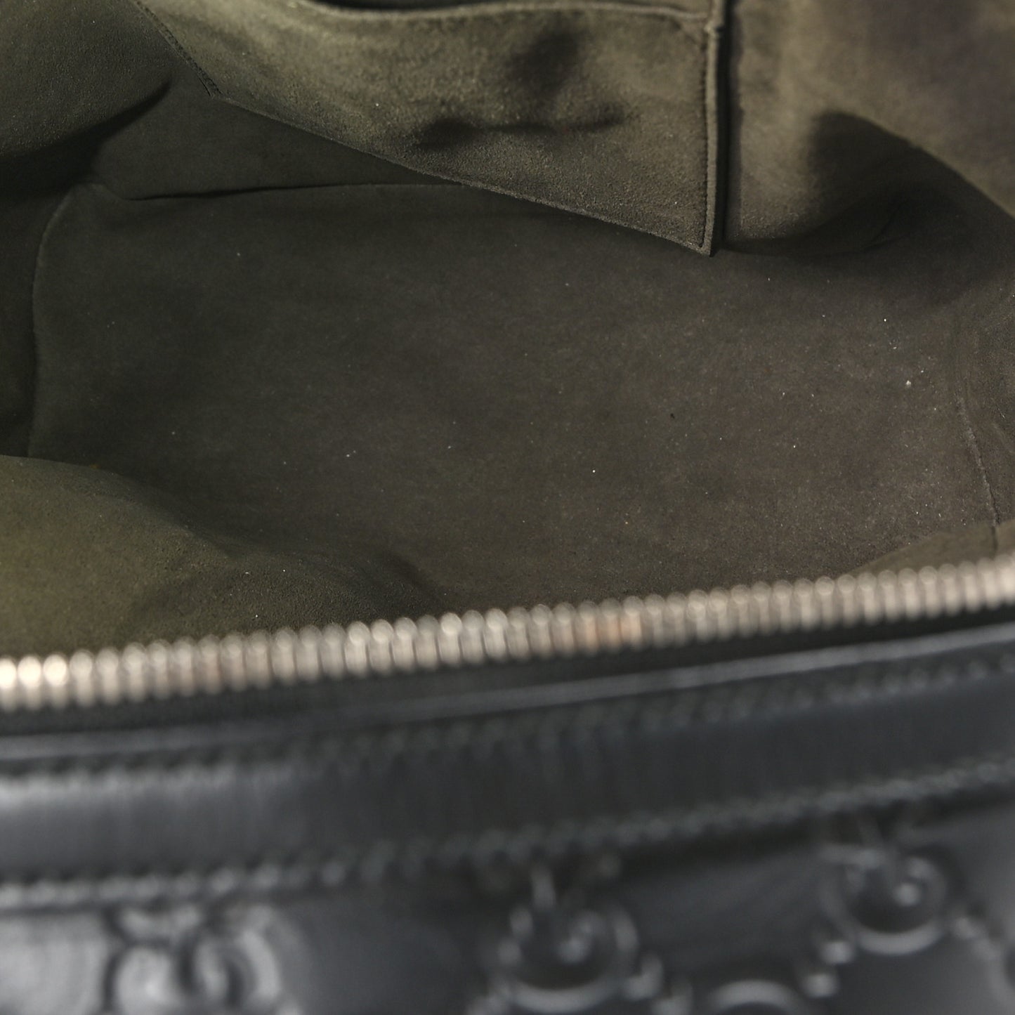 Guccissima Signature Small Day Backpack Black