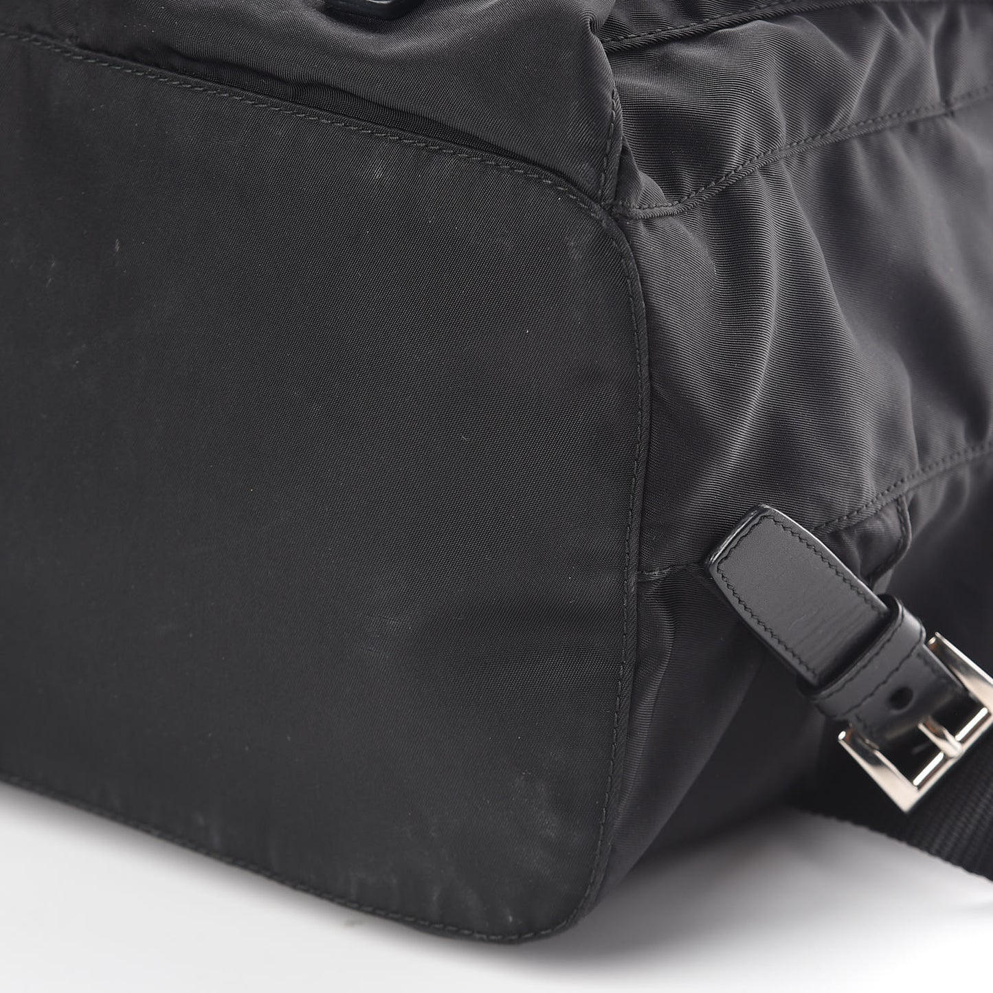 Nylon Vela Medium Backpack Black