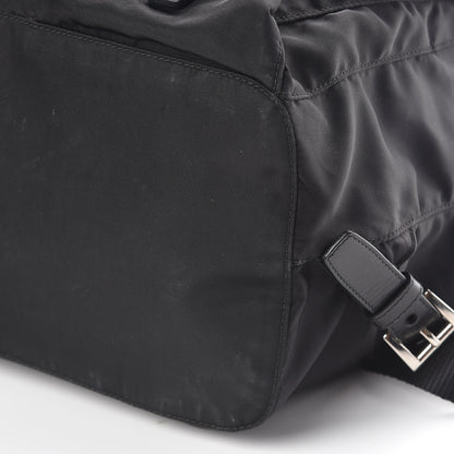 Prada Nylon Vela Medium Backpack Black 8 of 10