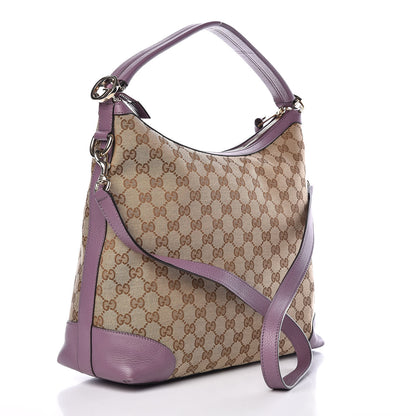 Gucci Monogram Small Miss GG Hobo Lilac 4 of 13