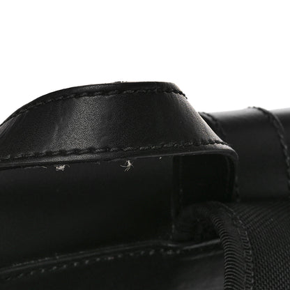 Gucci Soft GG Supreme Monogram Appia Calfskin Web Double Buckle Backpack Black 11 of 11