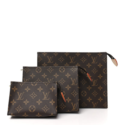 Louis Vuitton Monogram Trio Toilet Pouch 3 of 11
