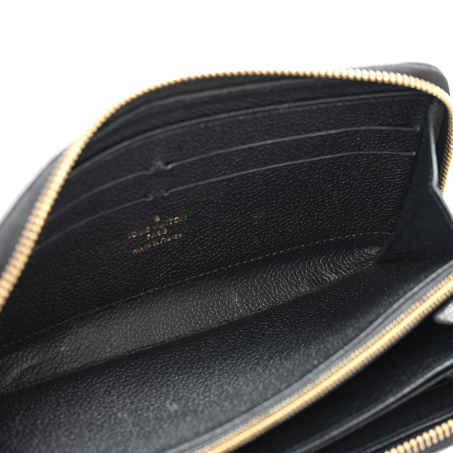 Louis Vuitton Empreinte Zippy Wallet Black 5 of 10