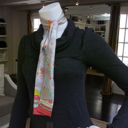 Louis Vuitton Silk Bandeau Headband Scarf 2 of 6