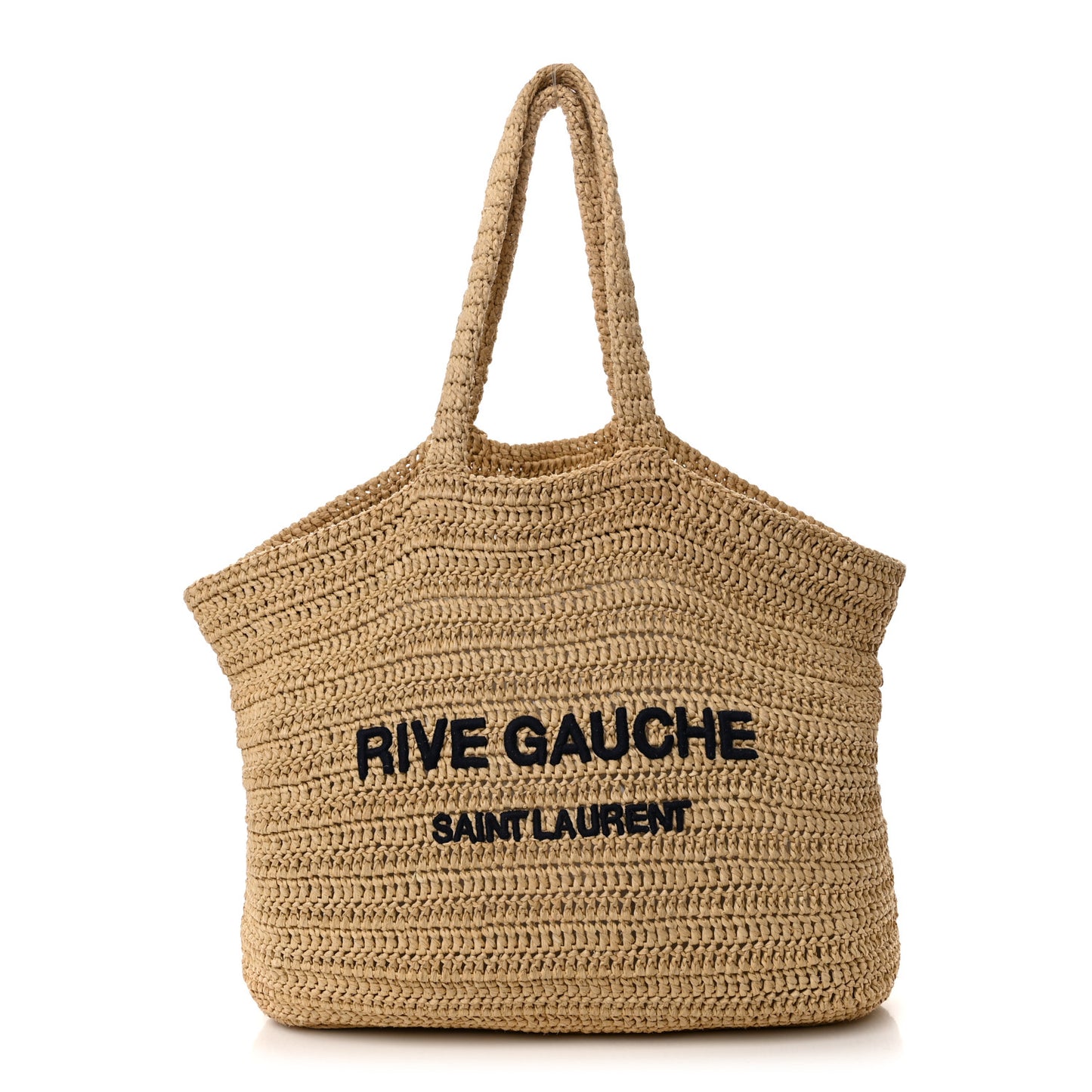 Raffia Rive Gauche Tote Natural