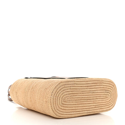 Loewe Raffia Small Square Basket Tote Bag Natural Tan 4 of 10