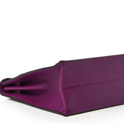 Hermes Evercolor Kelly Danse II Belt Bag Anemone 6 of 10