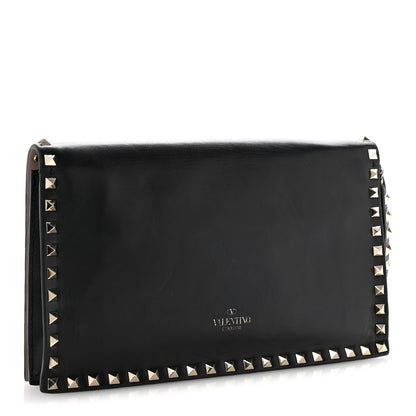Valentino Garavani Nappa Rockstud Wristlet Clutch Black 3 of 14
