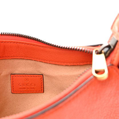 Gucci Goatskin Mini Aphrodite Shoulder Bag Orange 6 of 9
