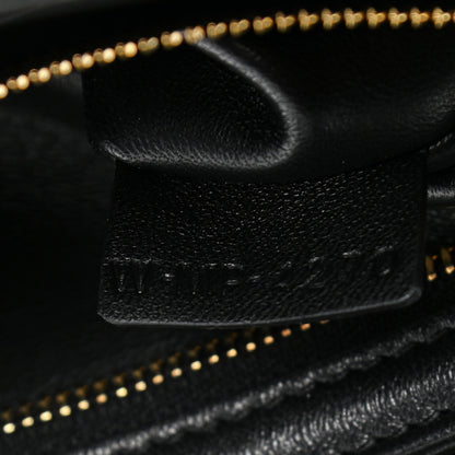 Celine Shiny Calfskin Medium Triomphe Black 8 of 13