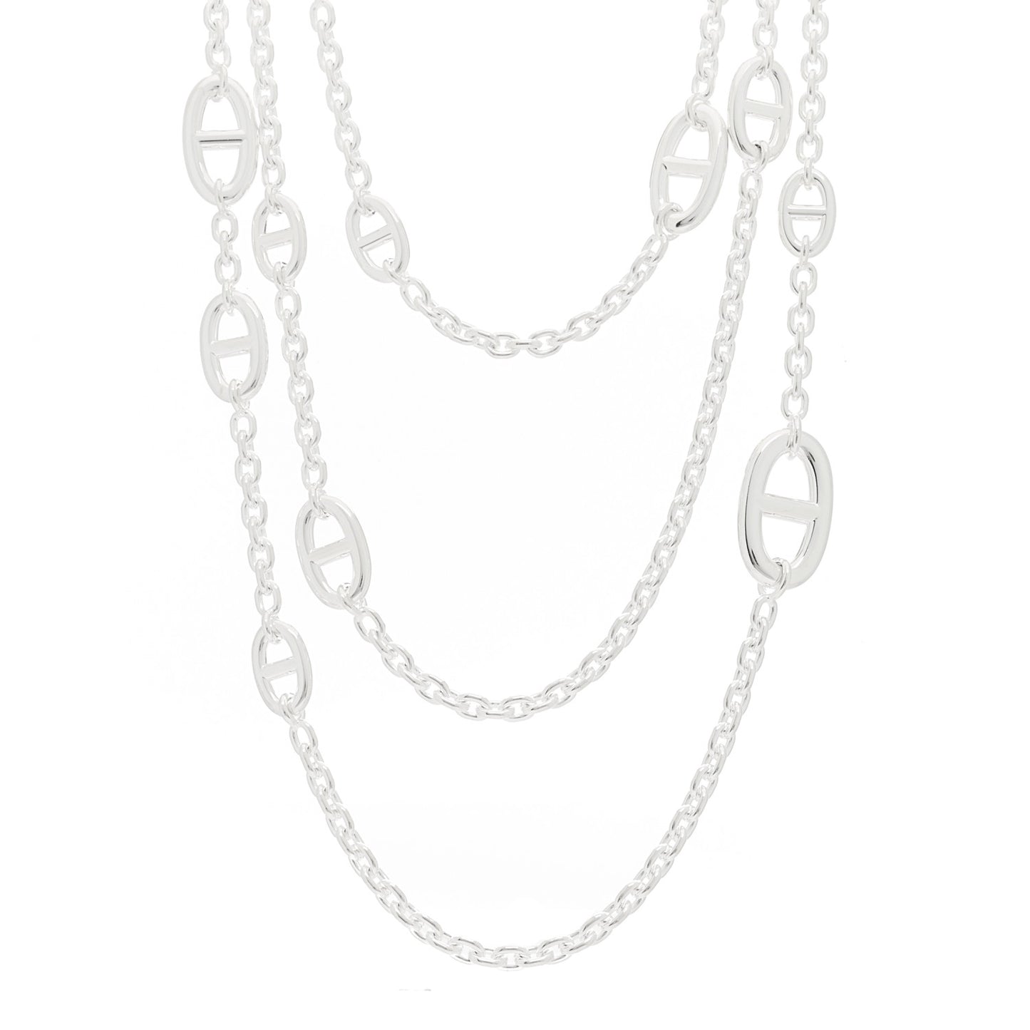 Sterling Silver Farandole Necklace 160