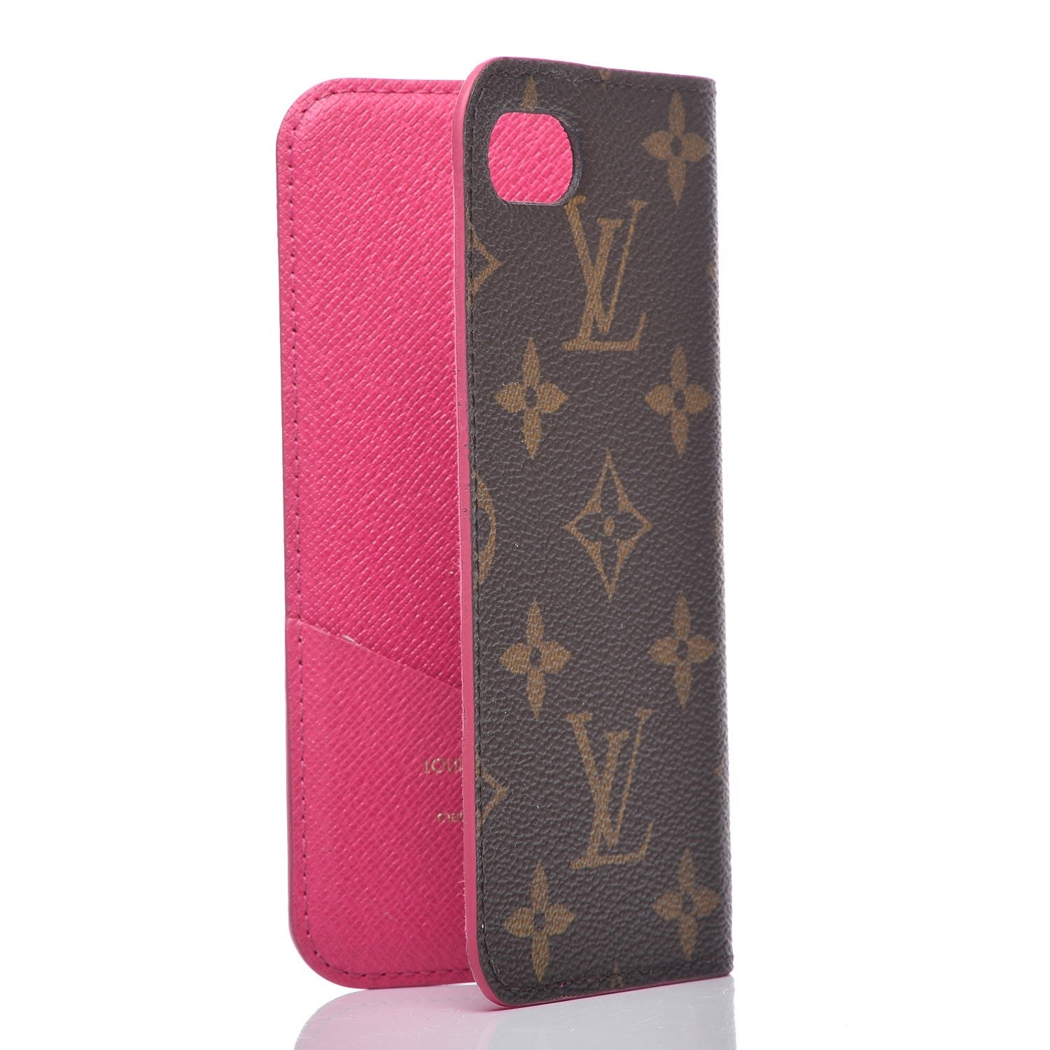 Louis Vuitton Monogram iPhone 7 Folio Case Pink 3 of 14