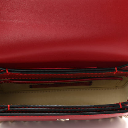 Valentino Garavani Vitello Rockstud Crossbody Bag Rosso Valentino 4 of 10