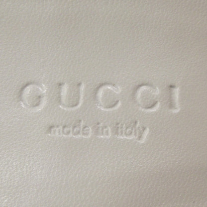 Gucci Monogram Buckle Heels Ivory 37.5 7 of 8