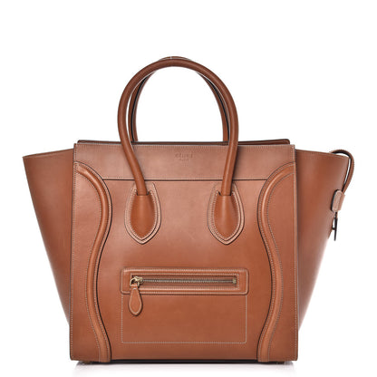 Celine Natural Calfskin Mini Luggage Tan 1 of 12