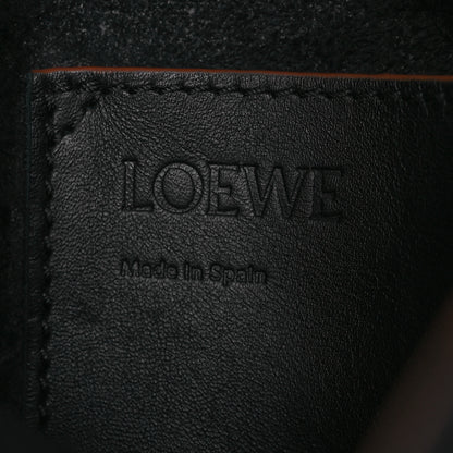 Loewe Calfskin Medium Balloon Bucket Bag Black Tan 6 of 14