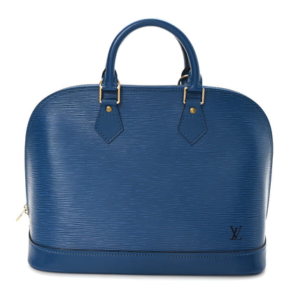 Louis Vuitton Epi Alma PM  Indigo 1 of 10