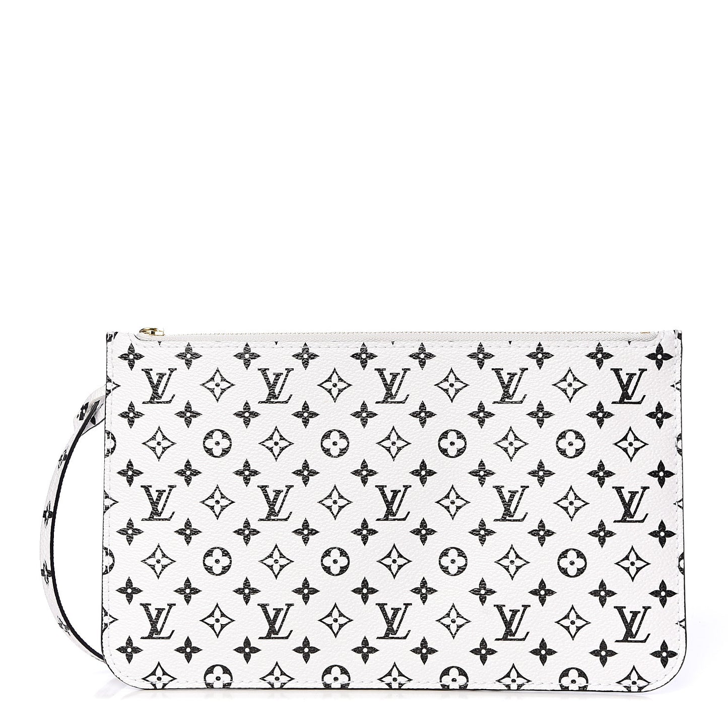 Monogram Giant Neverfull MM GM Pochette White