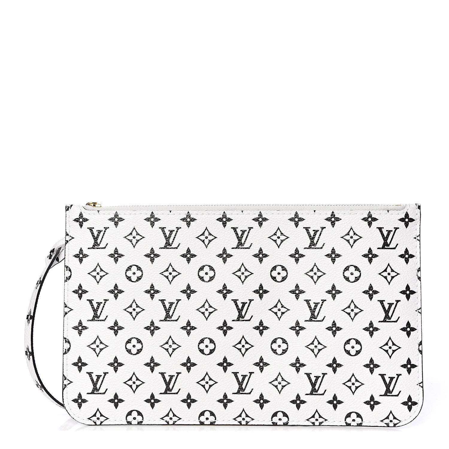Louis Vuitton Monogram Giant Neverfull MM GM Pochette White 1 of 7