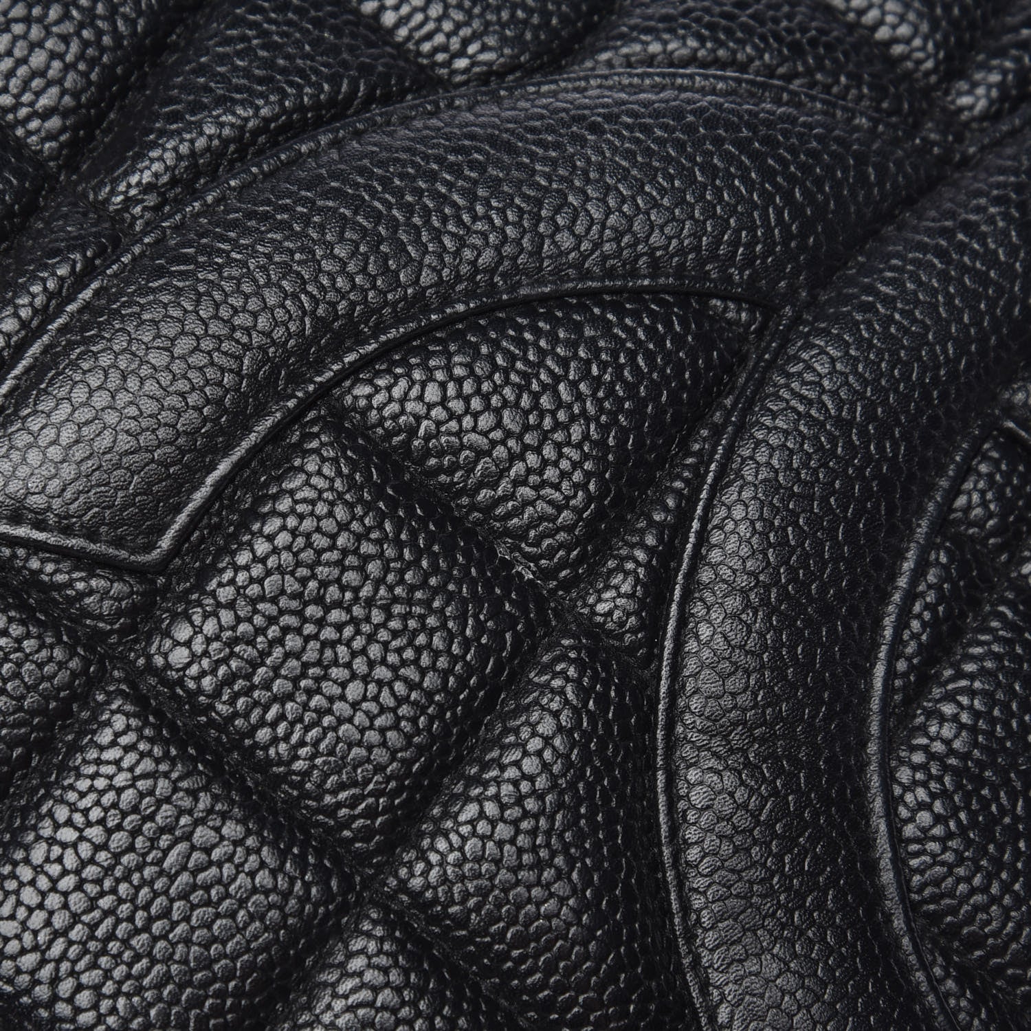 Chanel Caviar Quilted Medallion Tote Black 9 of 16