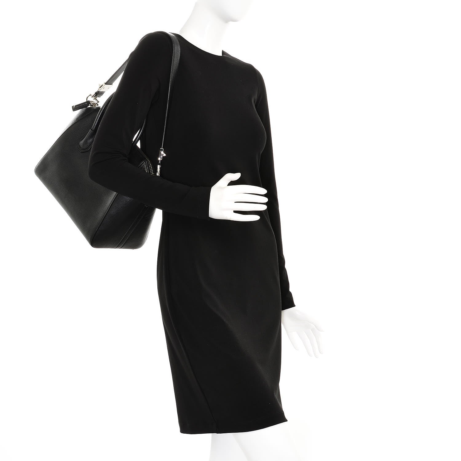 Givenchy Sugar Goatskin Small Antigona Black 2 of 7