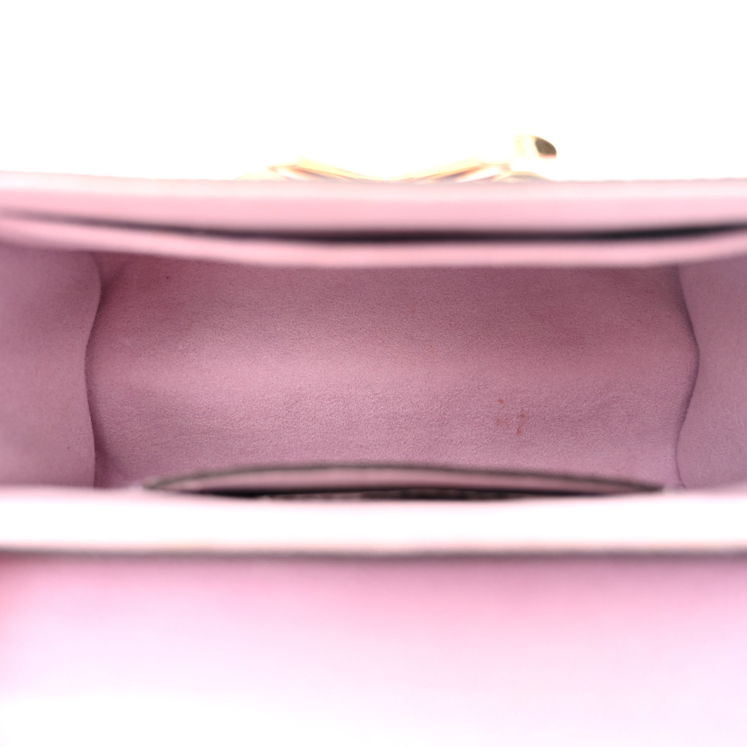 Louis Vuitton Epi Twist Monogram Flower Chain Shoulder Bag MM Wisteria Pink Purple 5 of 9