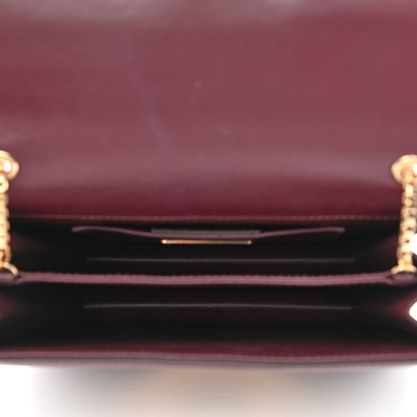 Calfskin Thalia Flap Shoulder Bag Wine