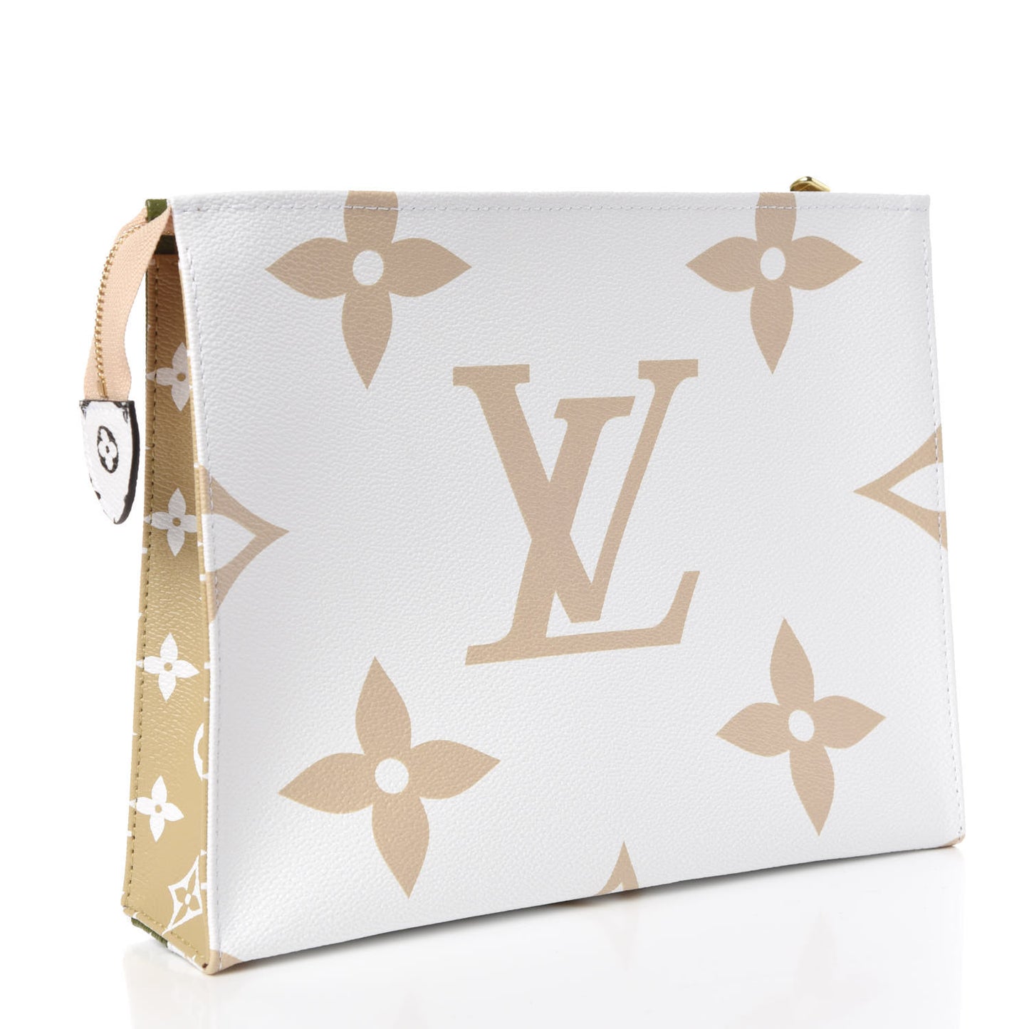 Monogram Giant Toiletry Pouch 26 Kaki